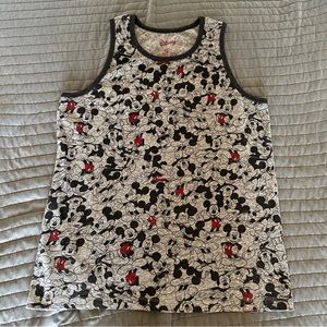 Disney Mickey Mouse all over print tank top - medium